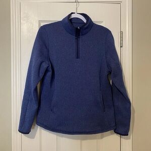 Callaway Weather Series 1/4 Zip Long Sleeve Women's M Pullover Fleece Lined Top